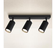 Brilagi - Taškinis šviestuvas SELE MODERN 3xGU10/30W/230V juodas