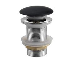 Sapho - praustuvo Click-Clack uždarymas BLOK, skersm. 6,7 cm, marquin/matinė juoda