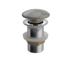 Sapho - Praustuvo uždarymo mechanizmas Click-Clack DALMA, skersmuo 6,7 cm, pilka