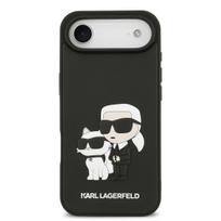 Karl Lagerfeld 3D Rubber Karl and Choupette Case for Apple iPhone 17 Air