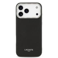 Lacoste PU Leather Champs Elysees MagSafe Case for Apple iPhone 17 Pro Max
