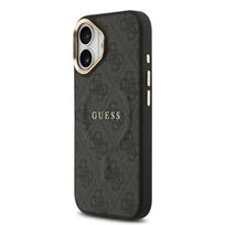 Guess PU Leather 4G Gold Frame MagSafe Case for Apple iPhone 17