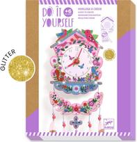 Kūrybinis rinkinys DJECO DIY Clock Cuckoo - susikurk savo laikrodį