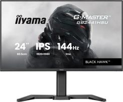 iiyama G-MASTER Get ahead with the 24" GB2441HSU Black Hawk monitor with IPS Panel Technology, 1ms MPRT and height adjustabe