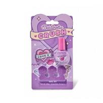 Crush Nail Set Vaikiškas rinkinys nagų priežiūrai Purple
