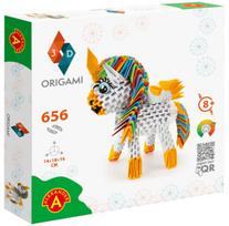 Aleksandro kūrybinis origami 3D UNICORN