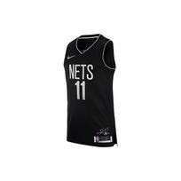 Nike Brooklyn Nets Kyrie Irving No. 11 Logo Print Mesh Basketball Jersey Men Tops Black DH8067-010 S