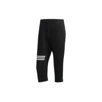 Adidas 3/4 megztos bėgimo kelnės su dryžiais vyrams Juodos DY8726 S black