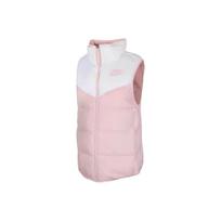 Nike Sportswear Pūkinė Liemenė Spalvų Bloko Dizainas Dvišalė Moteriška Liemenė Rožinė 939443-101 L