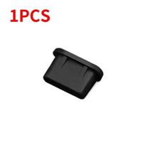 Type-C apsauga nuo dulkių silikoninis USB C prievado dangtelis įkroviklio prievado apsauga suderinamas su dauguma USB C telefonų nešiojamųjų kompiuterių juodas