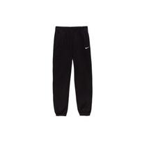 Nike Fleece Pamušalu Tiesaus Kirpimo Laisvalaikio Sportinės Kelnės Moterims Juodos BV4089-010 XS