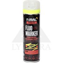 Aerozoliniai markiravimo dažai INRAL FLUOMARKER geltona 400 ml.