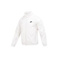 Nike raidžių logotipas spausdintas stovimas apykaklė Sportinė laisvalaikio striukė Vyriškos striukės Balta DX0673-030 L white