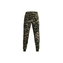 Under Armour FW21 Vilnos Treniruočių Kamufliažinio Rašto Kelnės Vyriškos Tamsiai Žalios 1366313-390 L