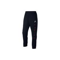 Jordan Brand logotipas spausdintas, prigludusios, laisvalaikio kelnės, vyriškos, juodos 726922-010 M
