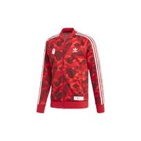 adidas x BAPE adicolor Sportinis džemperis Žalias Raudonas Vyriškas Viršutinis drabužis DP0184 L