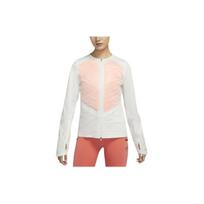 Nike lengvas pūkinis striukė su apsauga nuo vėjo moteriška viršutinė apranga Sail-White Atomic-Orange DD6420-133 S