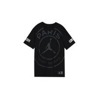 Jordan Psg Logotipo Marškinėliai Vyriški Viršutiniai Drabužiai Juodi BQ8385-010 XS