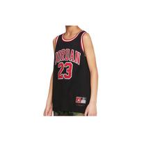 Jordan NBA Vaikų Krepšinio Marškinėliai Su Raidžių Raštu ir Kvėpuojančiu Tinkleliu Vaikų Sportinė Apranga Juoda DO1968-010 L