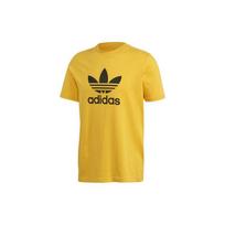 Adidas Originals Trefoil marškinėliai vyrams Viršutiniai drabužiai Auksiniai GD9913 S