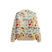 Kith Sketchbook Nelson Crewneck Sandrift Men Tops Cream KHM031981-104 L