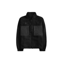 Nike ACG Series Spliced High Collar Fleece Jacket Zip-Up Men Outerwear Black BQ3446-011 L