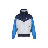Nike Spalvotas Vėjo Striukė Su Kvėpavimu Vyriški Viršutiniai Drabužiai Dangaus Mėlyna AR2192-122 XXXXL