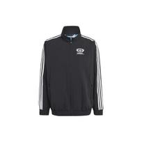 Adidas Originals X NSRC Bendro Prekės Ženklo Logotipo Spaudinys Užtrauktuku Užsegamas Apykaklės Striukė Unisex Striukės Juoda IL4969 XXL