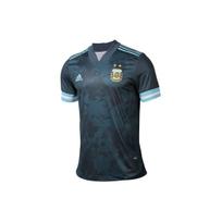 Adidas Argentinos išvykos kvėpuojantis trumpomis rankovėmis futbolo marškinėliai Žaidėjo versija Vyriški Viršutiniai drabužiai Vidurnakčio mėlyna FH8570 XS