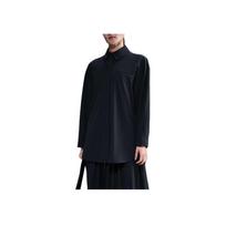 Nike Solid Loose Long Sleeve moteriški marškinėliai, juodi HQ0237-010 XS