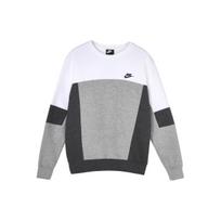 Nike Sportswear Panelinis Fleece su apvalia apykakle Megztinis Vyriški Viršutiniai Drabužiai Baltas CZ9967-100 L