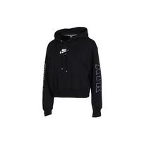 Nike Air Hoodie Fleece BB Cropped laisvalaikio megztinis moterims, juodas CJ3083-010 L