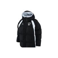 Jordan Logo spausdintas medvilninis džemperis su gobtuvu vyriški švarkai Juodas DR2441-010 XXXL