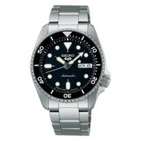 Seiko Five Sports SKX SBSA225 Vidutinio dydžio  Sportinio stiliaus  Vyriškas laikrodis, Sidabrinis,