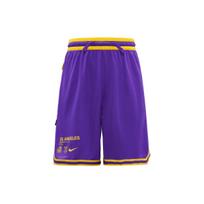 Nike Los Angeles Lakers vidutinio juosmens krepšinio šortai vyrams apatiniai violetiniai CV5514-504 S