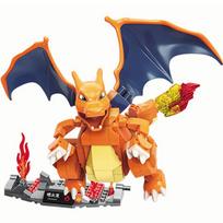 Pokemon Anime Animacinis  Pikachu Bulbasaur Statybiniai Blokeliai Plytų Rinkiniai Filmo Lėlės Modelis Vaikų Žaislai Vaikams Dovana No Box