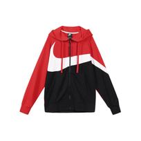 Nike Big Swoosh Užtraukiama su gobtuvu striukė vyrams Viršutinis drabužis Raudona AR3085-657 XL