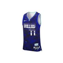 Nike NBA Retro Krepšinio Marškinėliai Dallas Mavericks Luka Doncic #77 Vyriški Viršutiniai Drabužiai Mėlyni DA6960-405 S