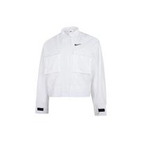 Nike Sportswear Essential Austas ilgomis rankovėmis švarkas SS22 Moteriški viršutiniai drabužiai Baltas DM6244-100 XL