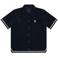 Nike Kobe klostuotas trumpomis rankovėmis krepšinio viršus Juodas/Baltas Vyriški viršutiniai drabužiai IB0020-010 2XL