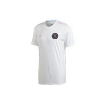 Adidas Inter Miami CF namų marškinėliai trumpomis rankovėmis vyriški viršutiniai drabužiai baltas EH8628 M