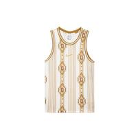 Nike Dri-Fit Quick Dry Krepšinio marškinėliai be rankovių vyriški viršutiniai drabužiai Šviesiai kreminis CD0418-133 L