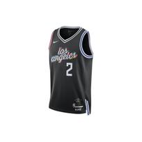 Nike NBA LA Clippers Kawhi Leonard Dri-FIT marškinėliai Juodi Unisex Streetwear DO9596-010 S