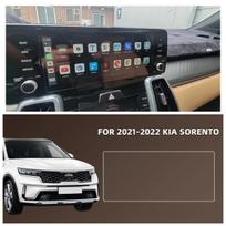 Grūdinto stiklo plėvelė Kia Sorento MQ4 2021 2022 Automobilio navigacijos ekrano apsauga Automobilio stilius Interjero aksesuarai