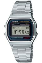 Casio Casio Collection Sidabrinis Laikrodis, A158WA-1JH, Vyriškas