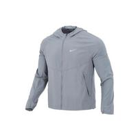 Nike Atspindinčio Logotipo Spaudos Austa Bėgimo Striukė su Gobtuvu Vyriška Viršutinė Apranga Pilka DD4747-084 L
