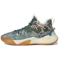 adidas Harden Stepback 3 Tie-Dye - Žalio oksido vyriški sportbačiai Šviesiai oranžinės ir Off-White spalvos GZ7240 44