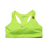 Nike Swoosh Pro Dri-Fit Comfortable Versatile Fixed Shoulder Strap Sports Bra Women underwear 488392-708 S