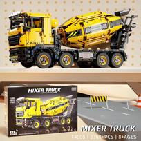 RC Inžinerinis Transporto Priemonė Statybiniai Blokeliai Maišytuvas Transporto Priemonė Miesto Inžinerinis Automobilio Modelis Technologijos Blokeliai Vaikų Žaislai Gimtadienio Dovana No Box