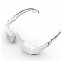 3D Elektriniai Akių Masažo Akiniai Ems Mikro Srovė Raudona Šviesa Mažina Nuovargį Raukšlių Mažinimas Tamsių Ratilų Pašalinimas balta